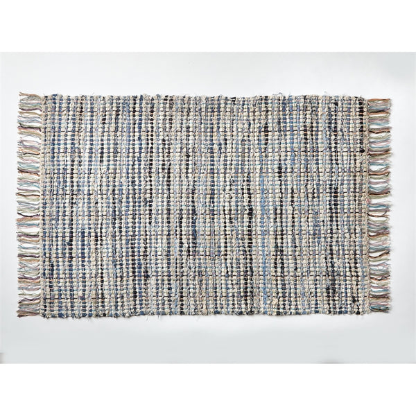 Plaid Chindi Rug