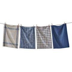 Canyon Woven Dishtowels, Set of 4, Blue