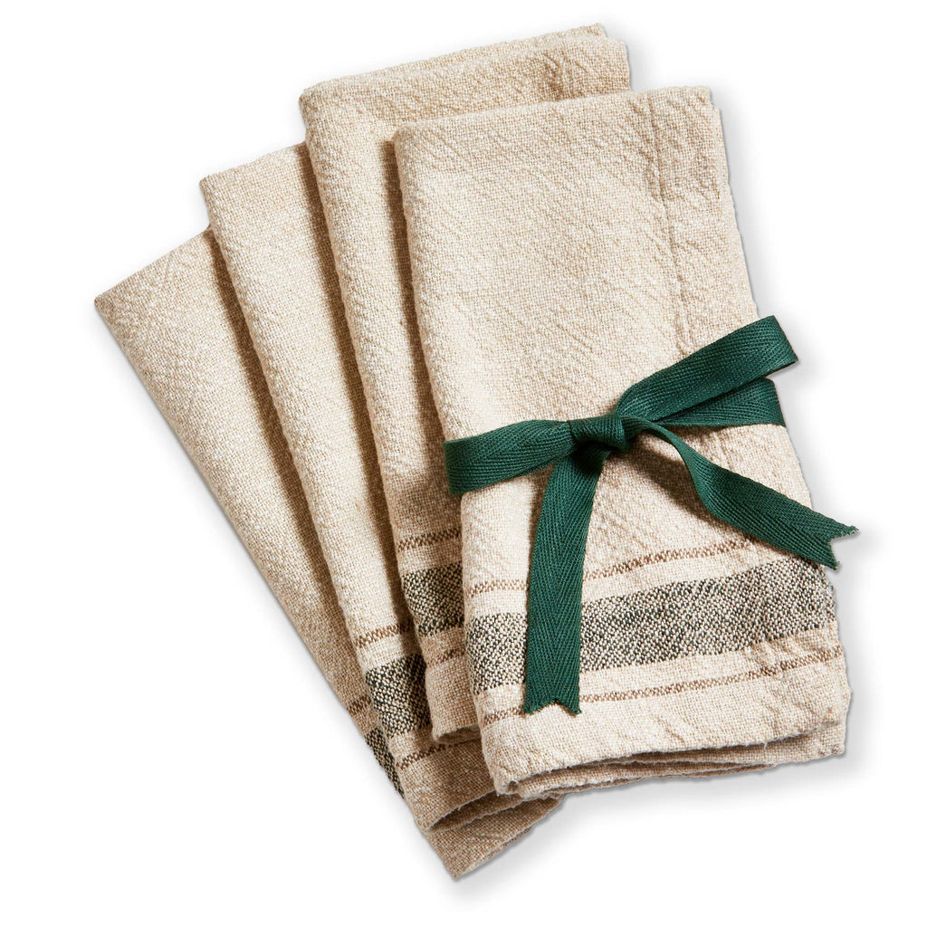 Aspen Stripe Napkins, Set of 4