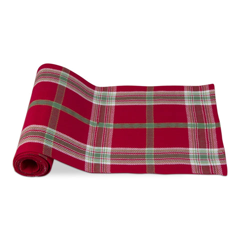 Joyful Plaid Runner