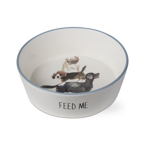Feed Me Large Dog Bowl