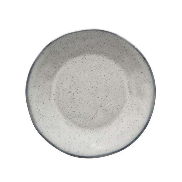 Soho Reactive Glaze Appetizer Plates, Mist, Set of 4
