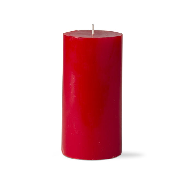 3" x 6" Red Pillar Candle