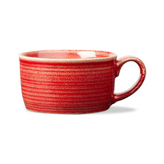 Red Loft Reactive Glaze Soup Mugs, Set of 4