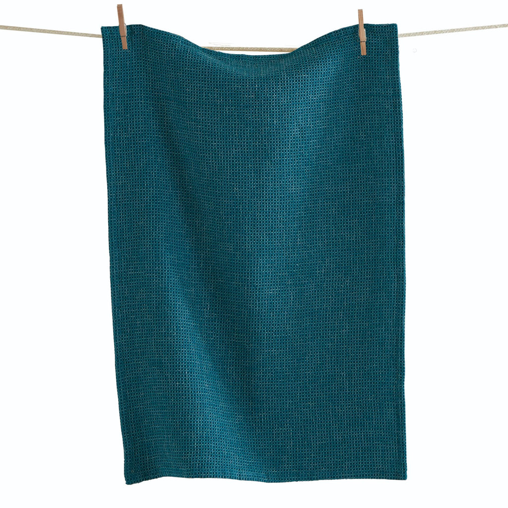 tag® Kitchen + Cloth Collection - Textured Check Dishcloth Set - Gray (TAG  G13026)